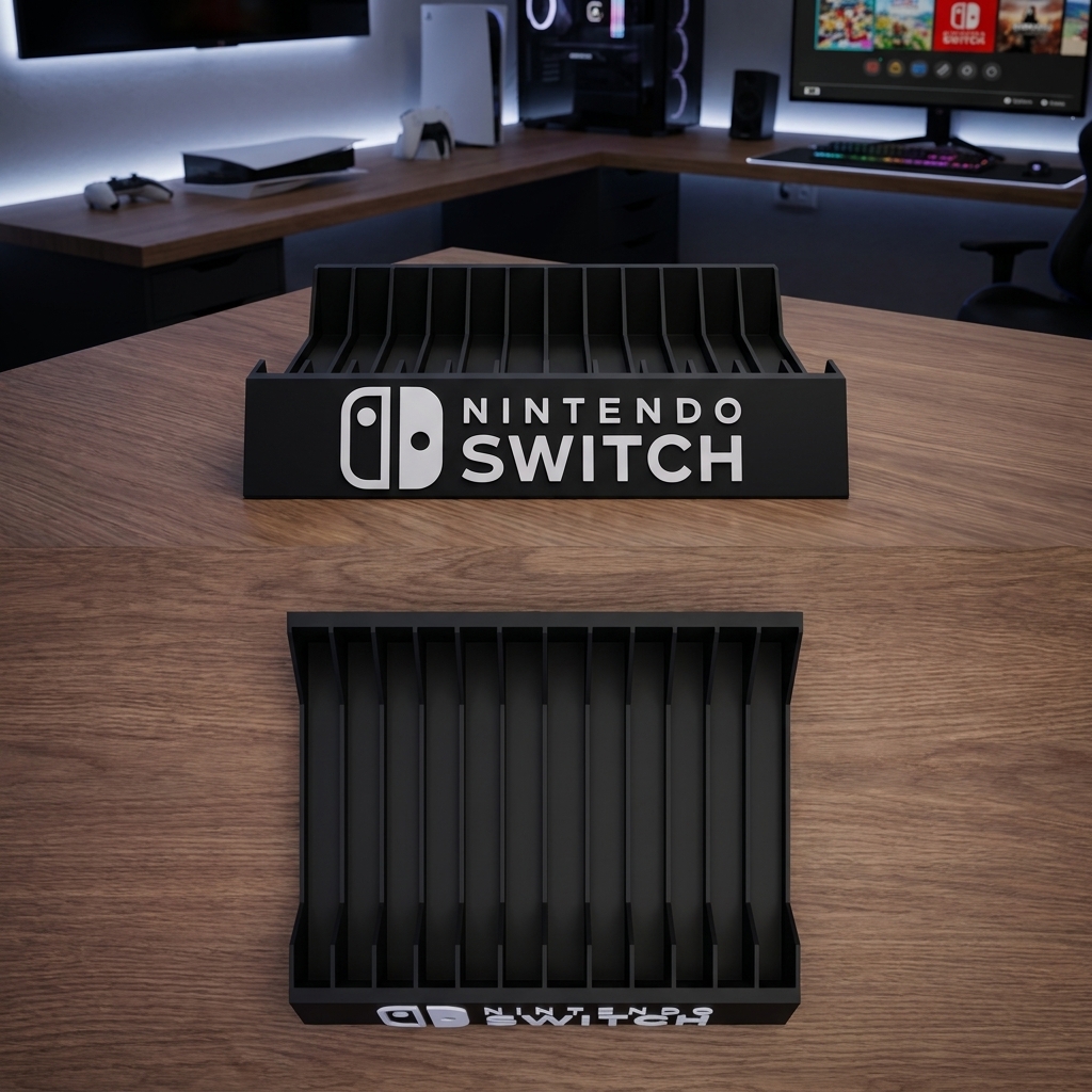 Game Holder for 12 Games Nintendo Switch | Multiple colors