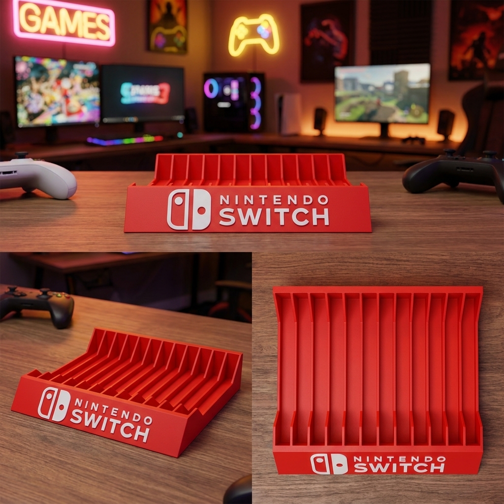 Game Holder for 12 Games Nintendo Switch | Multiple colors - Image 4