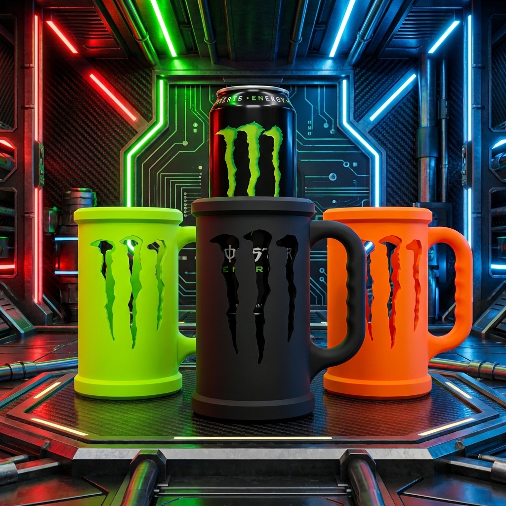 Energy Drink Can Holder for 16oz (473ml) – Inspired Claw Design