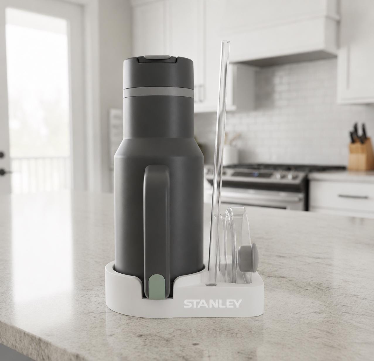 Stanley 30oz Tumbler Organizer Dock | Minimalist Cup Holder Station 887ml - Image 7