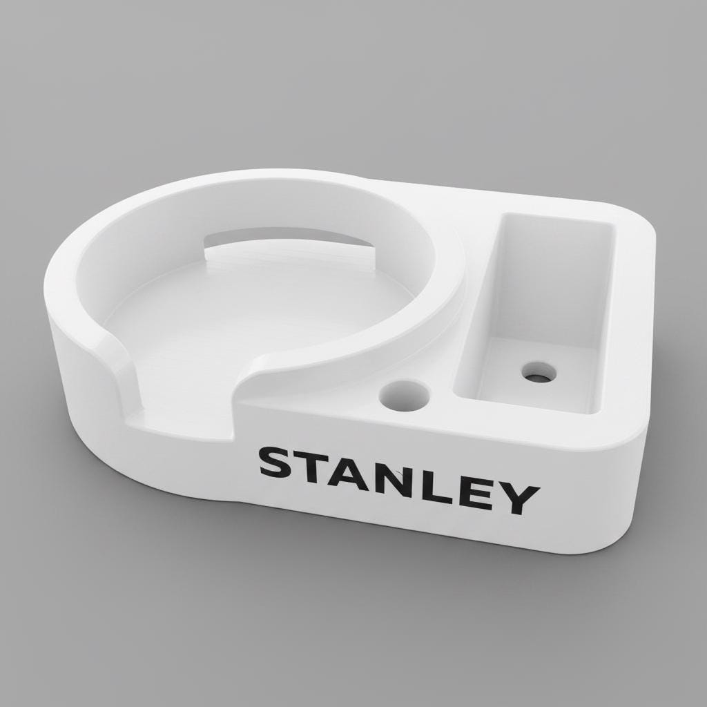 Stanley 30oz Tumbler Organizer Dock | Minimalist Cup Holder Station 887ml