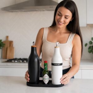 Modern Organizer Tray | Minimalist Kitchen, Bathroom, Entryway Catch All