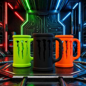 Custom Energy Drink Can Holder for 16oz (473ml) – Inspired Claw Design