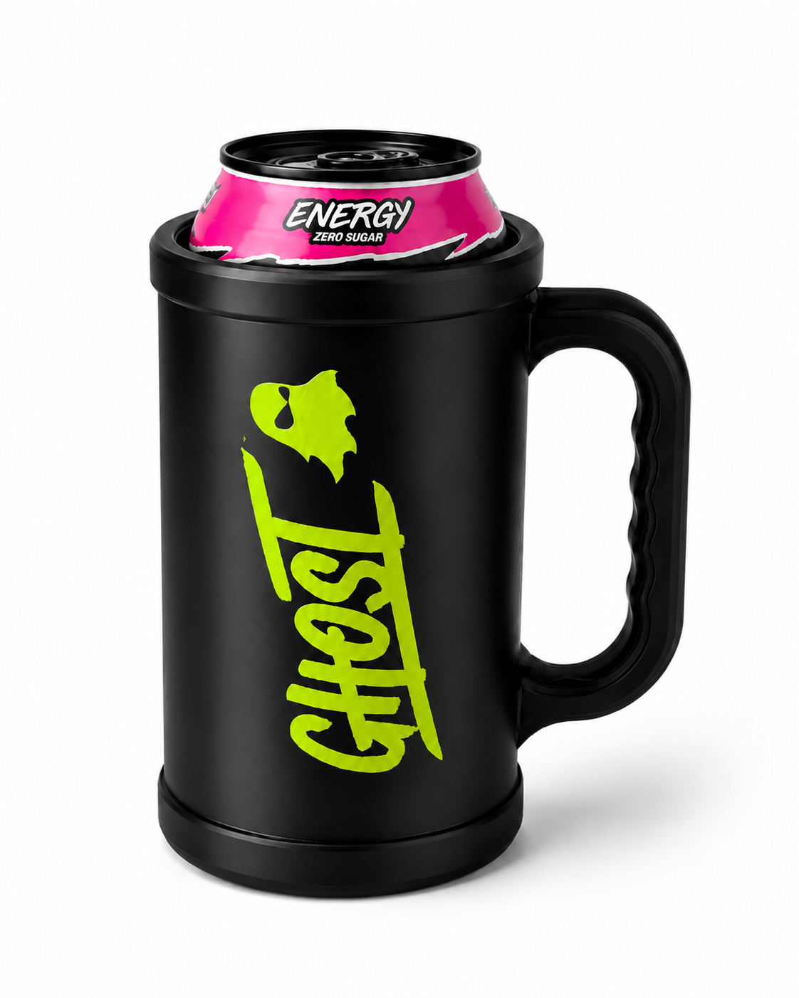 Ghost-Inspired 16 oz Energy Can Holder with Handle – Perfect Fit – Multiple Colors - Image 10