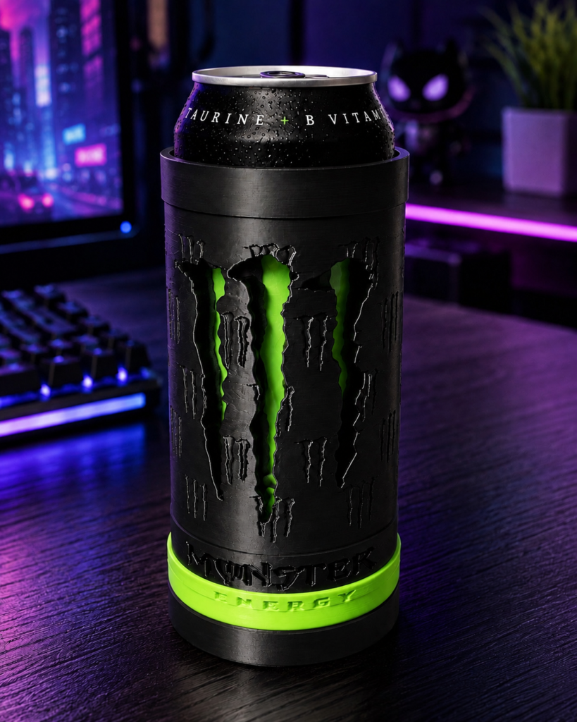 16oz Energy Drink Can Holder – Premium Can Cooler, Assorted Colors