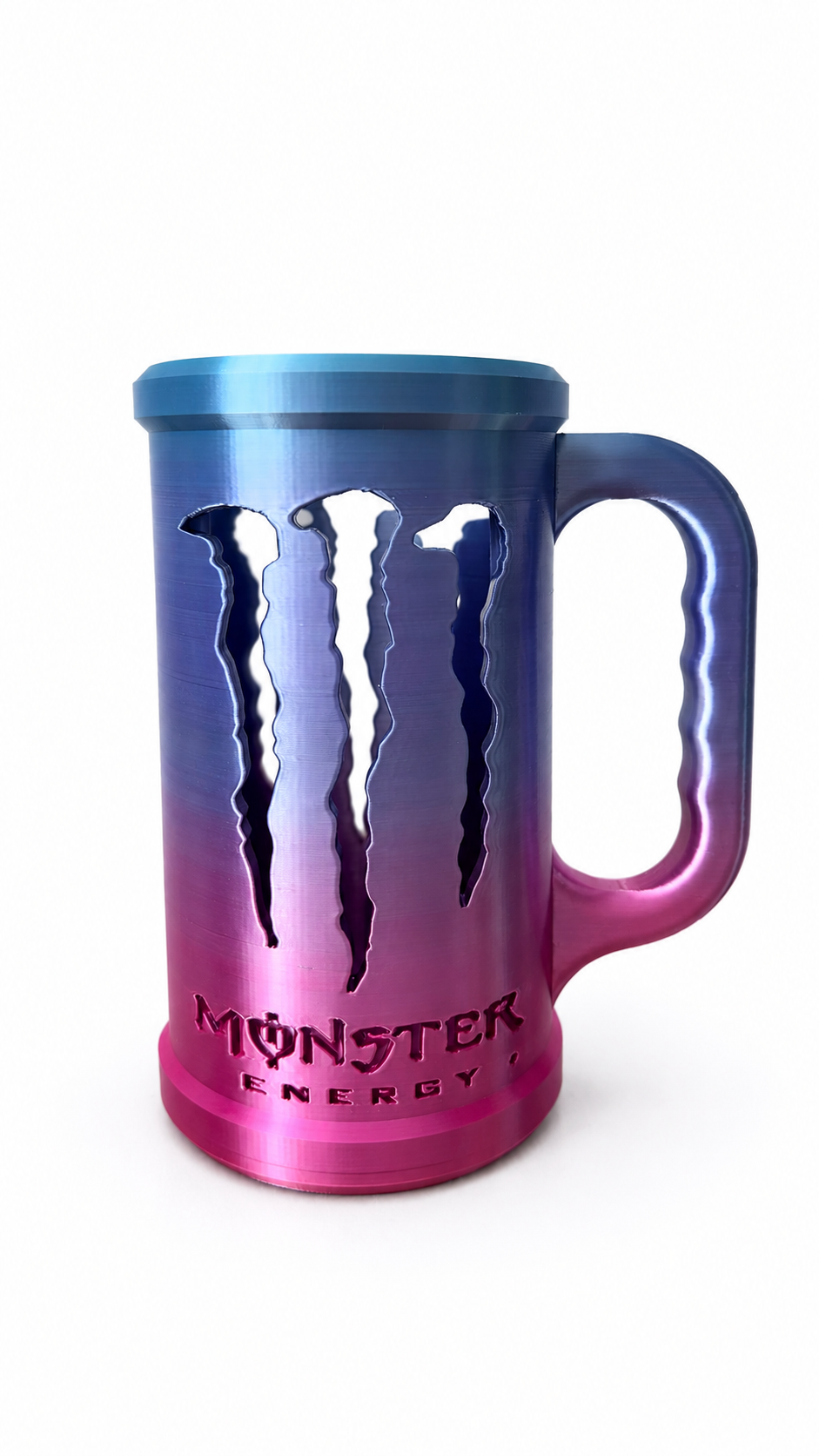 Limited Edition Rainbow-Style Custom Can Holder with Handle – Secure Fit for 16 oz (473 mL) Energy Drink Cans - Image 6