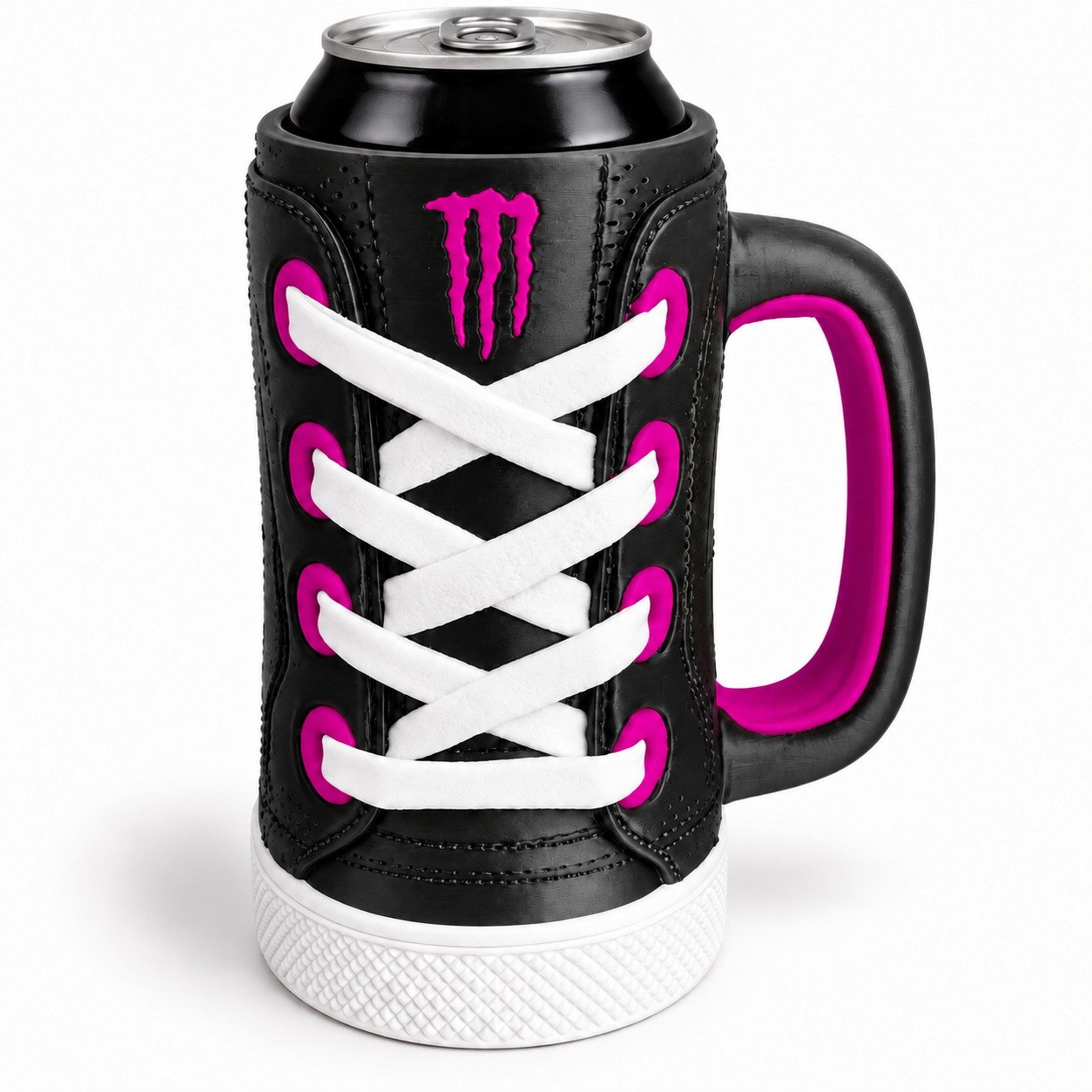 Monster-Converse Can Holder for 16oz 473ml Energy Drink with Handle – Drink Cooler, Assorted colors - Image 4